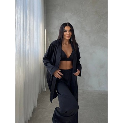 Luxury Pajamas Set with Bra/Hair clip