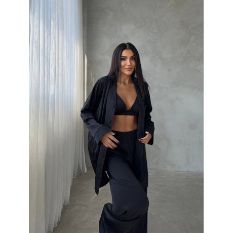 Luxury Pajamas Set with Bra/Hair clip