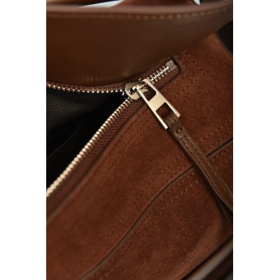 Balenciaga Large Puzzle Biker Bag in Suede