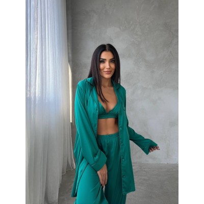 Lüks Pijama Takımı Sütyen/Toka