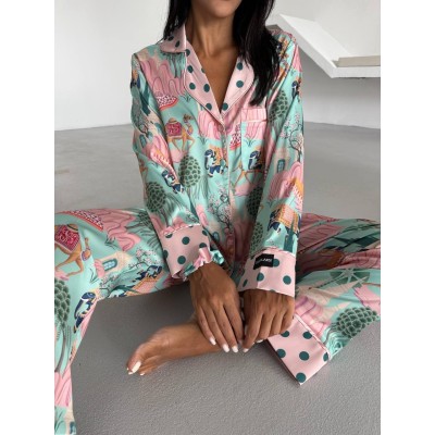 Lüks Pijama Takımı Toka