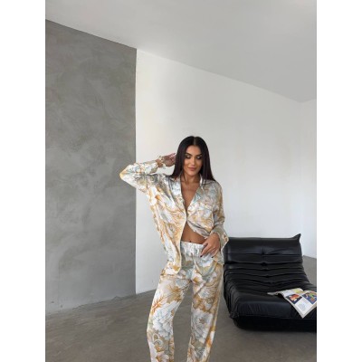 Luxury Pajamas Set with Hair clip