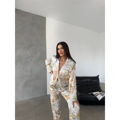 Luxury Pajamas Set with Hair clip
