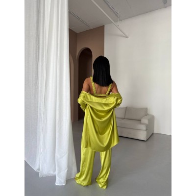 Lüks Pijama Takımı Sütyen/Toka