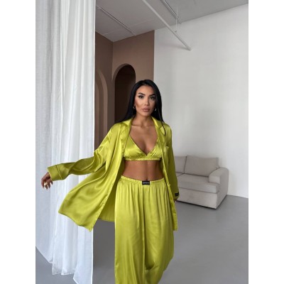 Lüks Pijama Takımı Sütyen/Toka