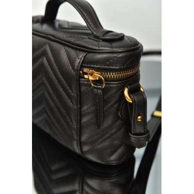 Gucci GG Marmont Leather Vanity Bag