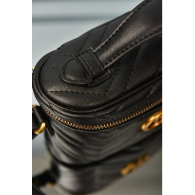 Gucci GG Marmont Leather Vanity Bag
