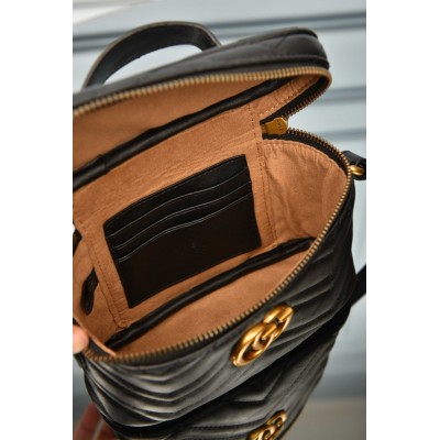 Gucci GG Marmont Leather Vanity Bag