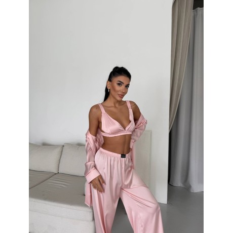 Lüks Pijama Takımı Sütyen/Toka