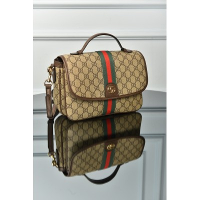 Gucci Ophidia Medium Top Handle Bag