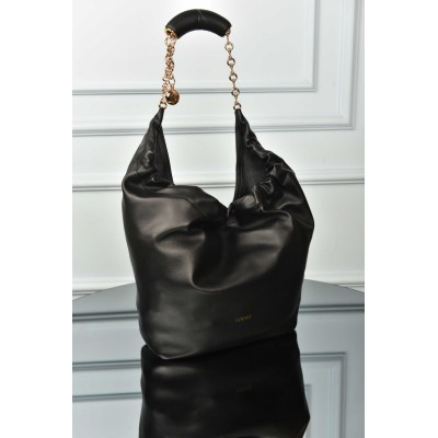 Loewe Medium Squeeze Bag in Mellow Nappa Lambskin